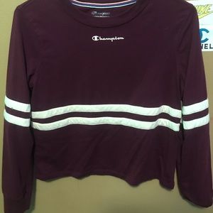 plum champion long sleeve